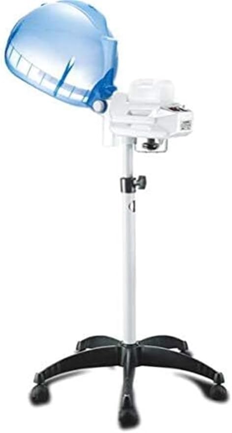 Salon Home Professional Hair Steamer Furniture Colour ProcessorStand Dryer Hood with Floor WheelAdjustable HeightTimer &amp Temperatu