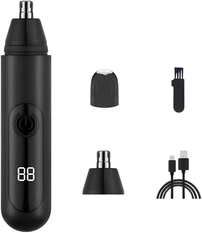 Vauxhaller-Unisex Multi-Functional Nose Hair Ear Hair and Eyebrow Trimmer Rechargeable Portable