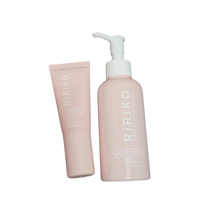 MorkongxFeminine Care Set Ririko Feminine Wash &amp Nourishing Serum Vanilla Caramel Scent for Sensitive Skin