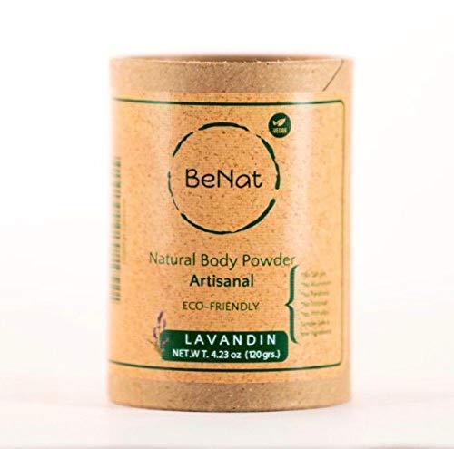 BeNat. All-Natural Plastic-Free Zero-Waste Deodorant Eco-friendly all-Natural BODY POWDER No Talc. Made with Fewer and Effective Ingredients for Earth Lovers!