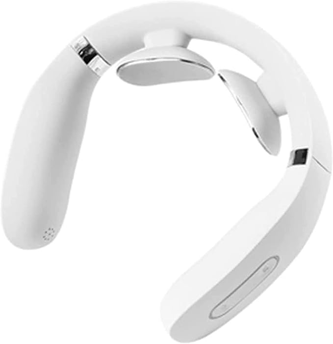 Neck Massager with Heat Cordless for Pain Relief Portable Relaxer Smart Cervical Use at Office Home Outdoor Gifts for Mother Father