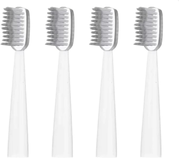 Replacement Toothbrush Heads for JD015 Sonic Electric Soft Bristles Nozzles for Women(16PCS)
