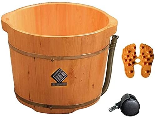 Foot Spas for Home Use Household Footbath Foot Relaxing Foot Massage Bucket Pain Fatigue Relief Foot Washing Barrel (Color : 2)