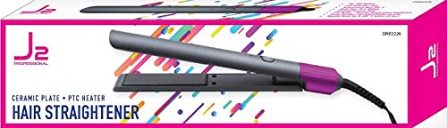 J2 Ceramic Plate Hair Straightener Flat Iron - Styling Tool