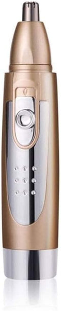 Ear and Nose Hair Trimmer Clipper - Painless Eyebrow and Facial Hair Trimmer for Men and Women Battery-Operated IPX7 Waterproof Dual Edge Blades for Easy Cleansing