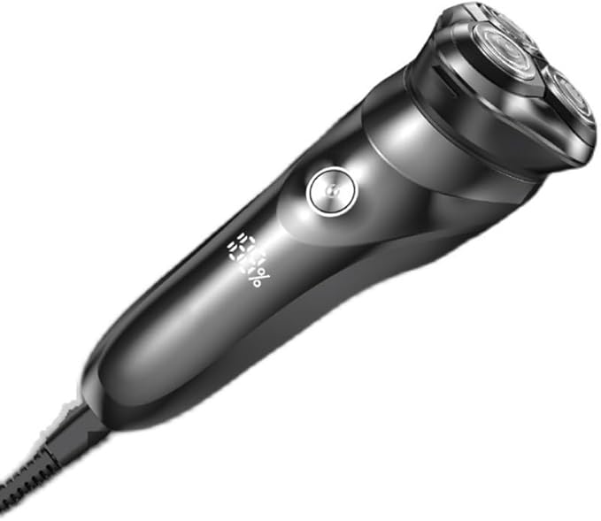 Head Shaver for Men Electric Shaver for Men Beard Trimmer Machine Shaving Electric Razor Trimmer Beard Shaving Machine with 3 Cutter Heads