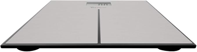 Detecto D133 Deluxe Modern Stainless Steel Body Weight Bathroom Scale Digital LCD Display 400lb Capacity