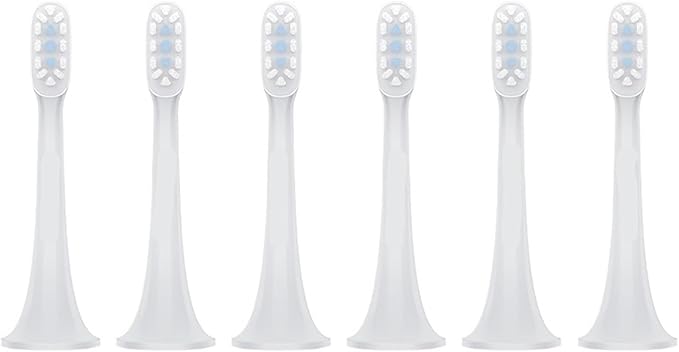 Compatible for XIAOMI MIJIA Sonic Electric Toothbrush Head T100 T300 T500 T500C Replacement Heads(T300T500 T500C 6pcs)