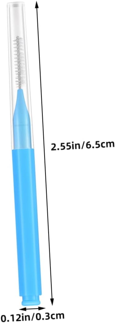 200pcs Interdental Cleaning Brush Portable Toothpick Tool for Braces Made and Multi-Color Essential Oral Care for All Ages