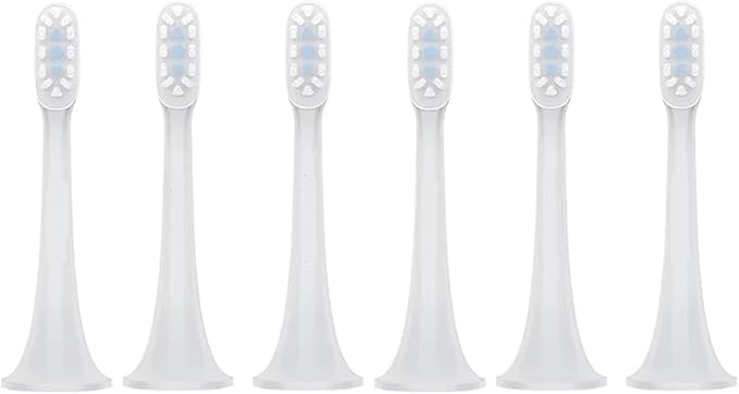 6PCS Replacement HeadsCompatible for Xiaomi Mijia T300 T500 Electric Toothbrush(6PCS-B)