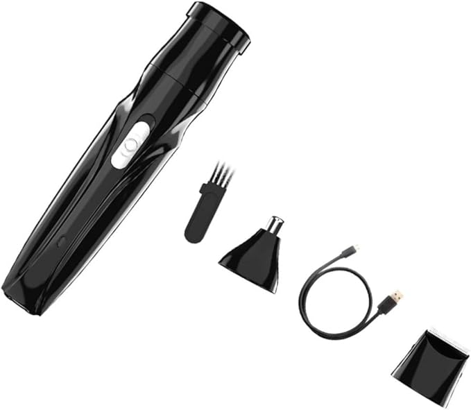 Beaupretty 2sets Electric Nose Hair Trimmer Rounded Blades Easy to and Women Personal Grooming Multi-Functional Hair Cutter Low Noise
