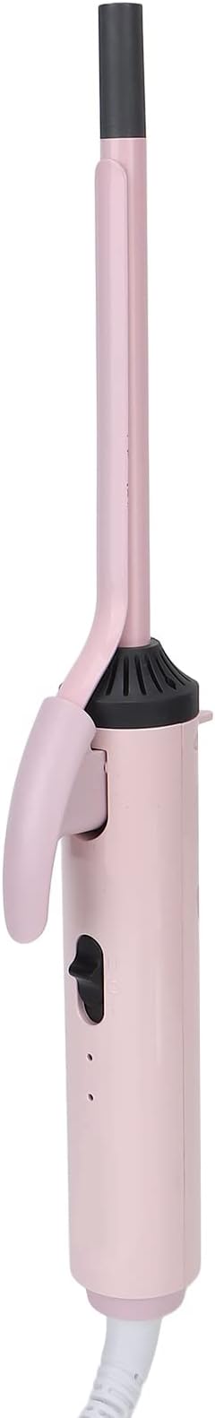 Hair Styling Tool 360° Rotation Anti Scald Design Fine Root Curling Iron 9mm Nourishes Hair for Salon Styling U.S. regulations