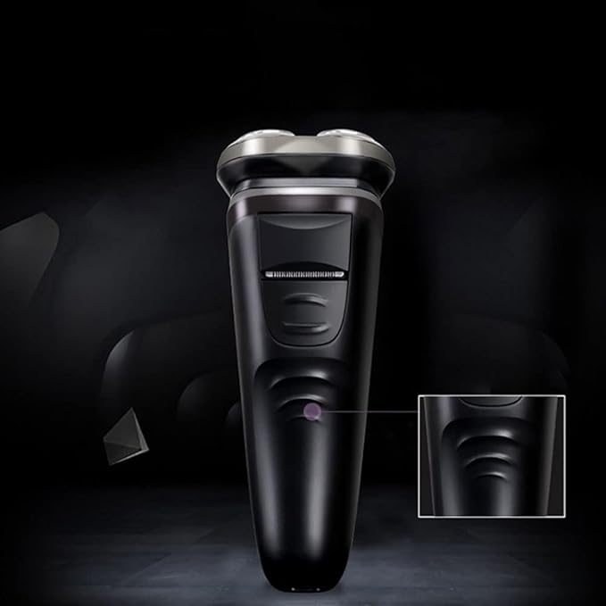 Electric Razor for Men Rotary Shaver Pop-up Beard Trimmer with LED Display and Rechargeable