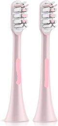 Compatible for SOOCAS Sonic Electric Toothbrush Heads Replacement X1 X3 X3U X5 Teeth Brush(Pink 2 pcs)