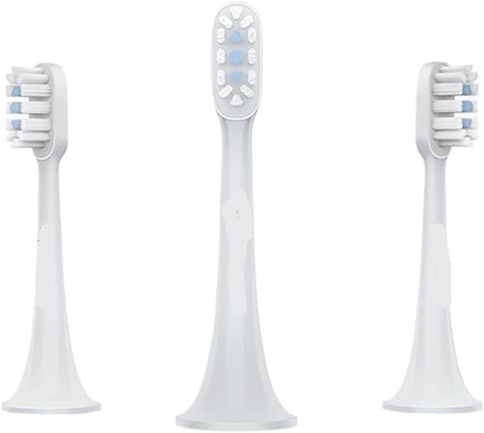 Compatible for MIJIA Sonic Electric Toothbrush Head T100 T300 T500 T500C Replacement Heads(T300T500 T500C 3pcs)