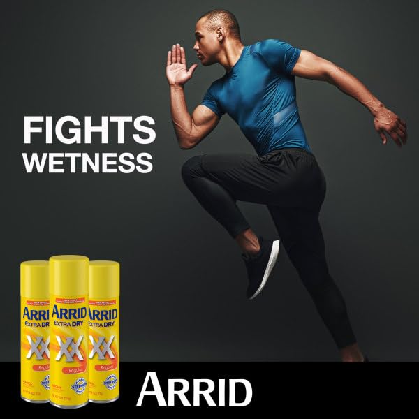 Arrid XX Extra Dry Aerosol Antiperspirant Deodorant Regular 6 oz. (Pack of 12)