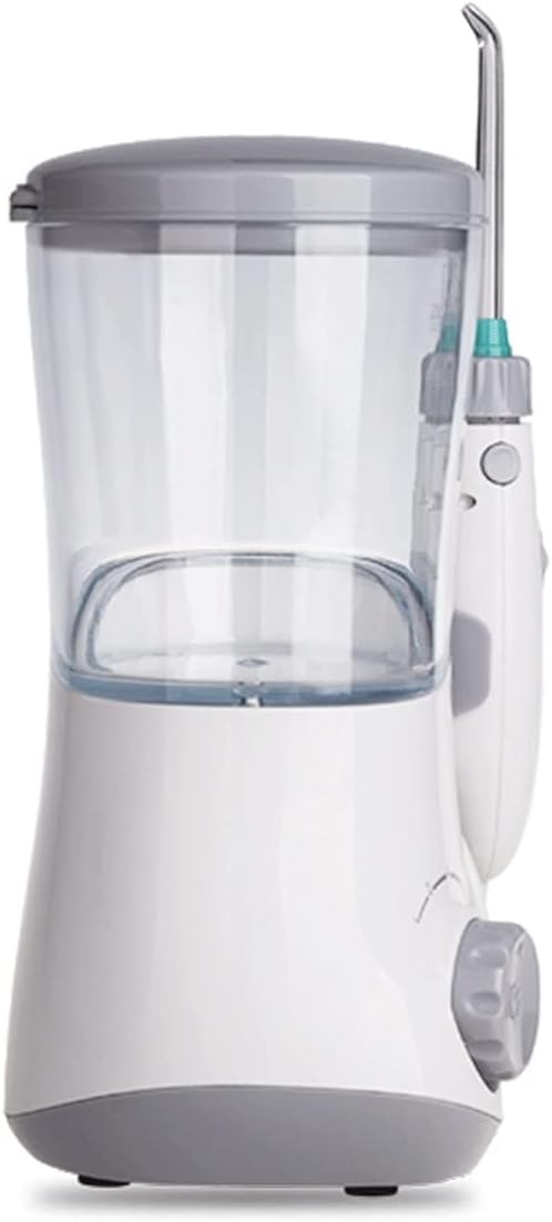 Water Flosser Professional for Teeth 600ML Dental Water Teeth Cleaner 10 Adjustable Pressure Electric Dental Pick Flosser for Teeth/Braces 5 Water Jet Tips for Family