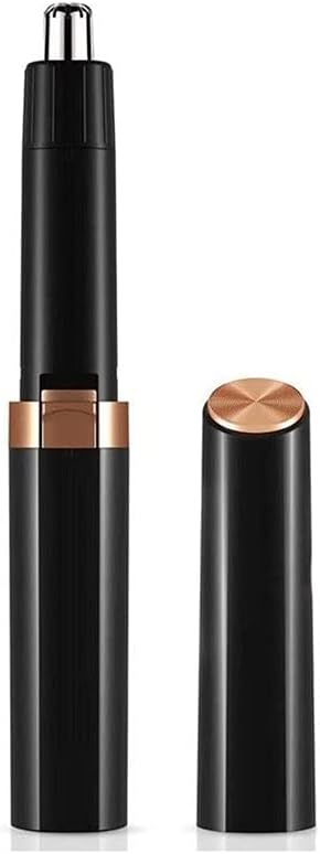 QIYUDS Ear Nose Hair Brow Trimmer Clipperfor Men and Women Professional Tiny Painless Nose Hair RemoverWaterproof Stainless Steel Head Mute Moto