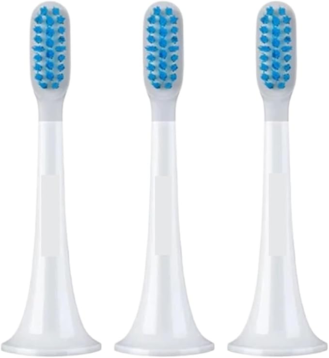 Compatible for Xiaomi Mijia 3/6PCS Replacement Toothbrush Heads - T300/T500 Sonic Toothbrush Oral Hygiene Clean(3PCS Sensitive Heads)