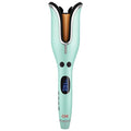 CHI Spin N Curl 1″ Ceramic Rotating Curling Iron Mint Green Adjustable Preset Heat Settings for All Hair Types Salon-Quality Curls &amp Waves Auto Shut-Off Tangle Protection