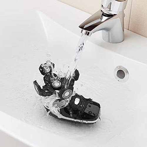 Electric Razor for Men 5 in 1 Digital Display Wet Dry Electric Shaver Bald Shaving Machine Men Beard Hair Trimmer Body Facial Electric Razor Rechargeable
