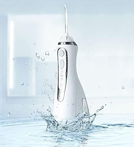 Water Flosser Professional with 3 Mode Portable Rechargeable Dental Oral Irrigator IPX7 Waterproof Water Flossing for Home Travel(Pink)