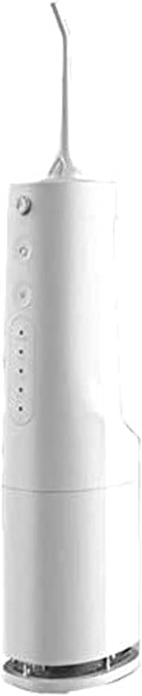 Cordless Water Flosser360ML Water Tank Dental Oral Irrigator with 4 ModesIPX 7 Waterproof for Home and Travel (Color : White)