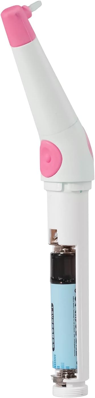 Sonic Irrigator Activator with 60 Tips USB Recharged Battery Pink