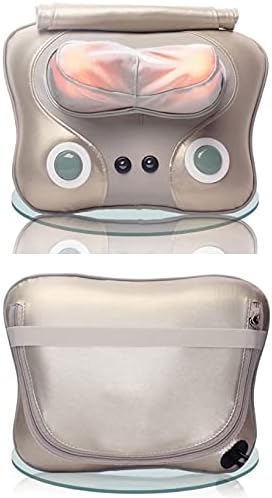 Back Massager Neck Massager Massage Pillow Electric Shiatsu Back Massager Deep Kneading Shoulder Massager for Full Body Muscle