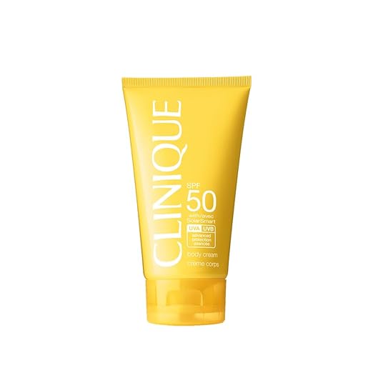 Clinique Broad Spectrum SPF 50 Sunscreen Body Cream | Safe For Sensitive Skin 5 Fl Oz