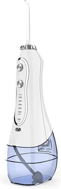 Water Flosser Cordless Dental Oral Irrigator 300ML Portable and Rechargeable IPX7 Waterproof 5 Modes Water Flosser with Cleanable Water Tank for Home and Travel Braces &amp Bridges Care