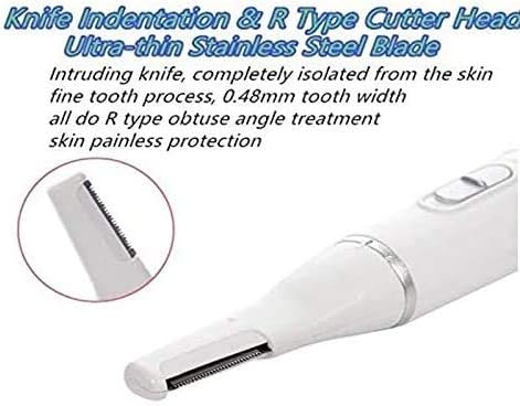 2-in-One Nose Trimmer Electric Eyebrow TrimmerEyebrow Trimmer Nose Hair Trimming Hair Removal Device
