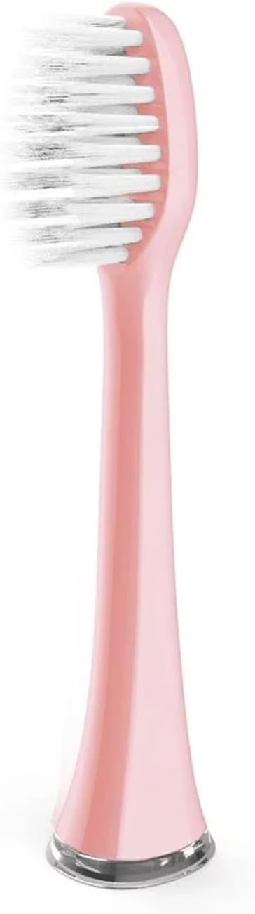 Replacement Toothbrush Heads for Basic Accessories Nozzles Bristles(8pcs Pink)
