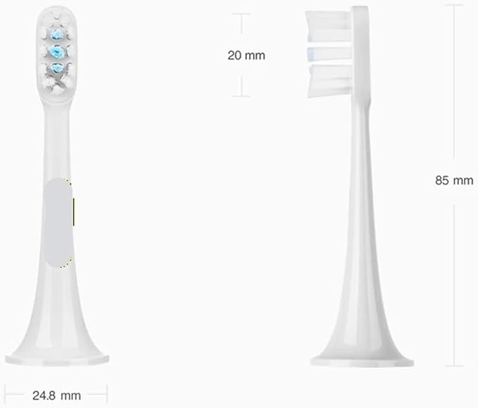 Sonic Electric Toothbrush Head T300 T500 T500C Replacement Heads(Mijia T100 6PCS)