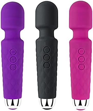 New Upgraded Handheld Small Mini Massager Stick Back Muscle Massager in Rose