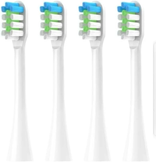 Replacement Toothbrush Heads Compatible for Nandme Nx8000 Sonic Electric Soft Dupont Bristle Tooth Brush Head4/8/16PCS(4pcs Black)