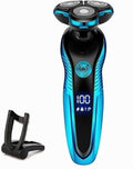 Electric Shavers for Men Electric Shaver Washable Rechargeable Electric Razor Hair Clipper Cutting Shaving Machine for Men Beard Trimmer Wet-Dry Dual Use