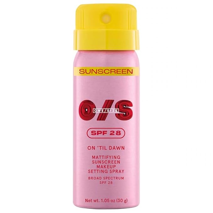 O/S by P-Starr - On 'Til Dawn Mattifying Sunscreen Makeup Setting Spray SPF 28 Long-wearing UV Protection - 1.05 oz/30 mL
