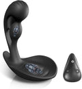 Remote Silicone Control Prostrate Massage Kit with Water Resistant Play in Anywhere You Like (Black) for Man Rechargeable Body Massager with 12 Modes for Men Relax Massaging YR01