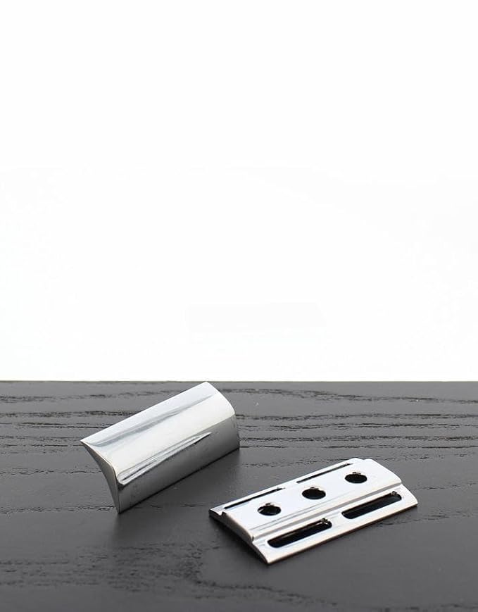 West Coast Shaving Blue Titanium Collection Razor 84BL (Closed Comb)