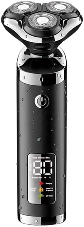 Electric Shavers for Bald Men Wet Dry Waterproof LCD Display Electric Shaver Beard Electric Razor for Men Facial Shaving Machine Rechargeable
