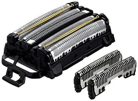Replacement Shaver Outer Foil+Inner Blade for Panasonic ES-PV3A-K Men with Pop-up Trimmer Wet Dry 5-Blade Palm-Sized Electric Shaver Handheld Luxury Compact Cutter Head Set