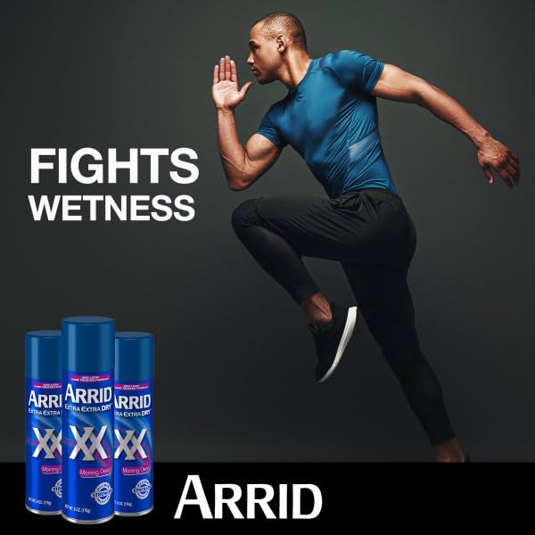 ARRID XX Anti-Perspirant Deodorant Spray Morning Clean 6 oz (Pack of 6)