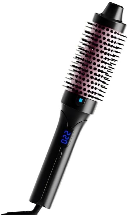 Multi-Functional Hair Curler and Straightener 30S Fast Heating 360° Rotating Cord 4 Temperature Settings Auto Shut Off