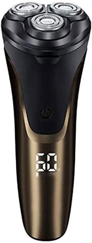 Electric Razor for MenRechargeable Rotary Mens Electric Shaver Wet Dry Waterproof with Pop-up Beard Trimmer