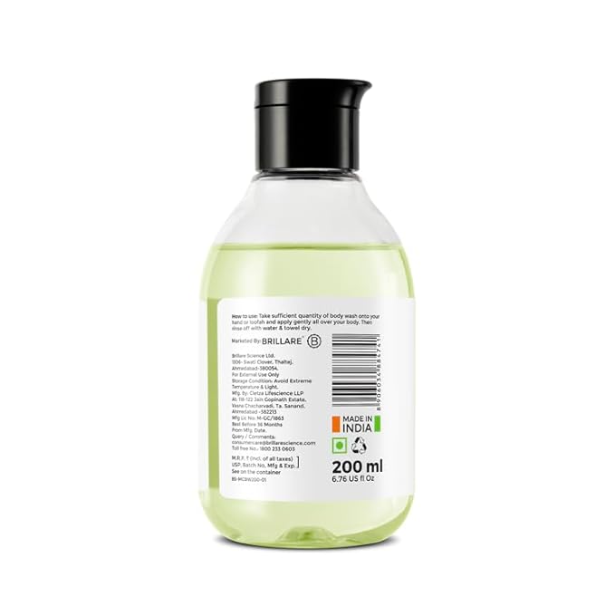 BRILLARE Mint &amp Coconut Body Wash