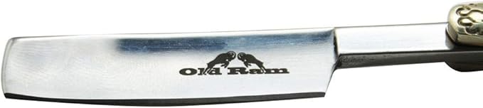 Collection Barber Straight Razor Style Manual Folding Knife.. (Red)