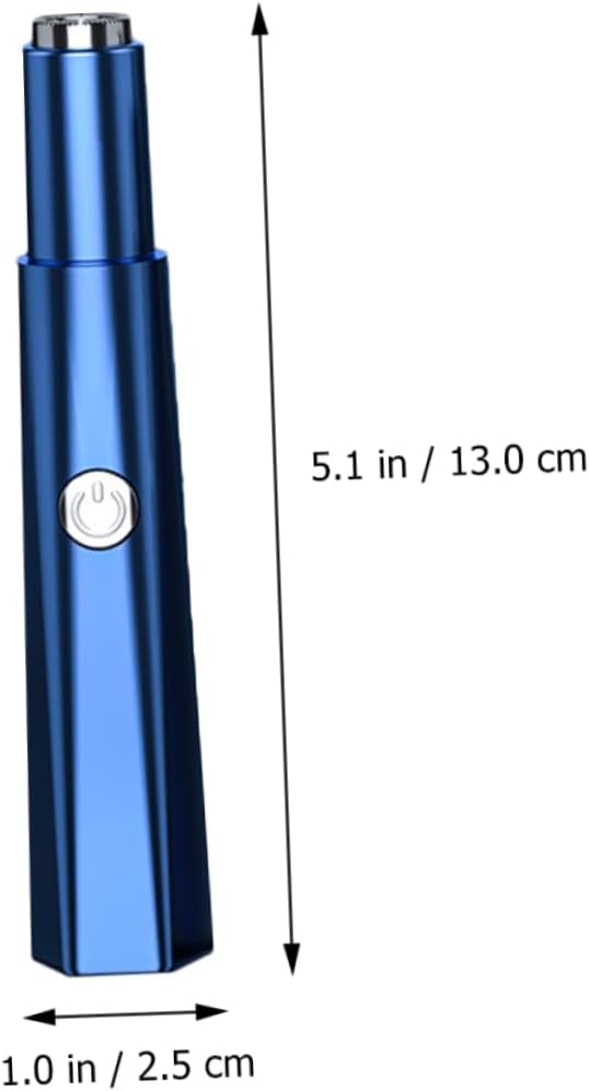 3sets Electric Facial Hair Remover Nose Ear Hair Trimmer for Women Eyebrow Compact Design for Quick Cleanup for