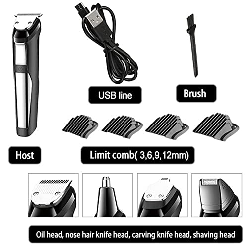 Professional Hair Clippers for Men All in one grooming kit waterproof hair trimmer for men professional body beard eyebrow nose ear trimmer clipper