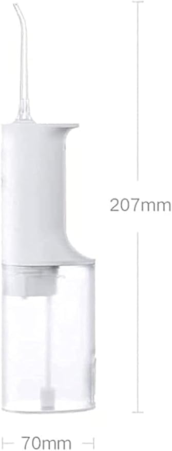 Water Oral Flosser Cordless 200ML Dental Flossers for Teeth Braces Irrigator with 4 Modes Jet Tips IPX7 WaterproofPortable and Rechargeable for Home&ampTravel